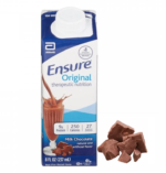 ABBOTT Ensure Original Therapeutic Nutrition Milk Chocolate, 8 FL OZ, 24 Count, USE BY: 1 September 2026