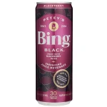 Bing Black Made With Blackberry Juice , Energizing Juice Beverage, 30 Calories, 12 FL OZ, 12 PACK