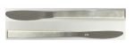 Libbey Medium Weight Windsor Solid Handle Dinner Knife, Fluted Blade,1 DOZEN, 8''- 651 5302