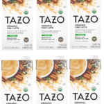 Tazo Organic Chai Latte ORGANIC Black Tea 32 FL OZ, Blend with milk and enjoy hot or iced (6 Pack)