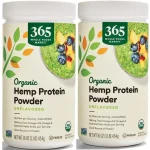 365 by Whole Foods Market, Organic Hemp Protein Powder Unflavored, 16 oz, 2 PACK