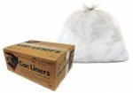 Greencore Can Liners Collection Bags 3 Ply Technology for Extreme Strength, 40 x 58 Mixed Bale Bag Clear, 100 BAGS