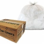 Greencore Can Liners Collection Bags 3 Ply Technology for Extreme Strength, 40 x 58 Mixed Bale Bag Clear, 100 BAGS