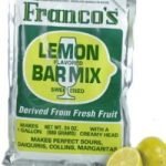 Franco's Lemon Flavored Bar Mix Sweetened 24 oz, 1 Pouch