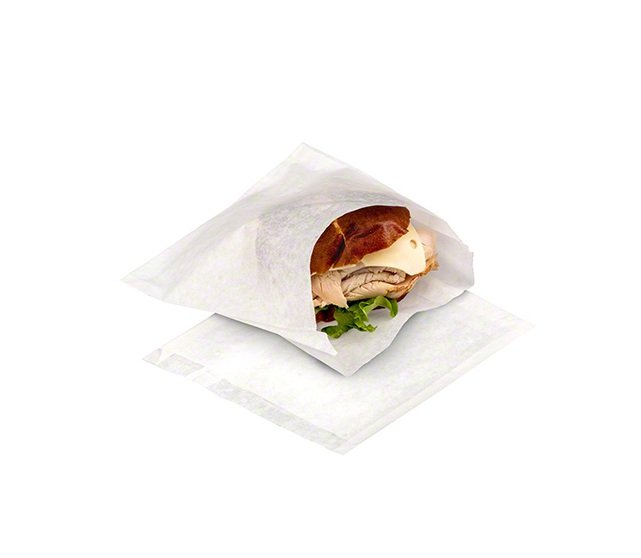 BROWN704-19WCA_2 Plain Sandwich Bags, 6" x 3" / 4" x 7", 1/4 GRS, PFAS-Free, 2000 Count (704-19WCA) - Image 1