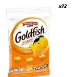 Pepperidge farm Goldfish BAKED Snack crackers CHEDDAR 2.25oz, 72 pack/case