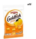 Pepperidge farm Goldfish BAKED Snack crackers CHEDDAR 2.25oz, 72 pack/case