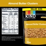 KIND Healthy Grains Almond Butter Clusters 10g PROTEIN Gluten Free, 22oz, 4 Pack/Case - Image 2