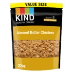 KIND Healthy Grains Almond Butter Clusters 10g PROTEIN Gluten Free, 22oz, 4 Pack/Case - Image 3