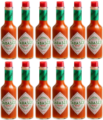 TABASCO Pepper Sauce 5 fl oz (148mL)- Case of 12, Best by: 09/2028