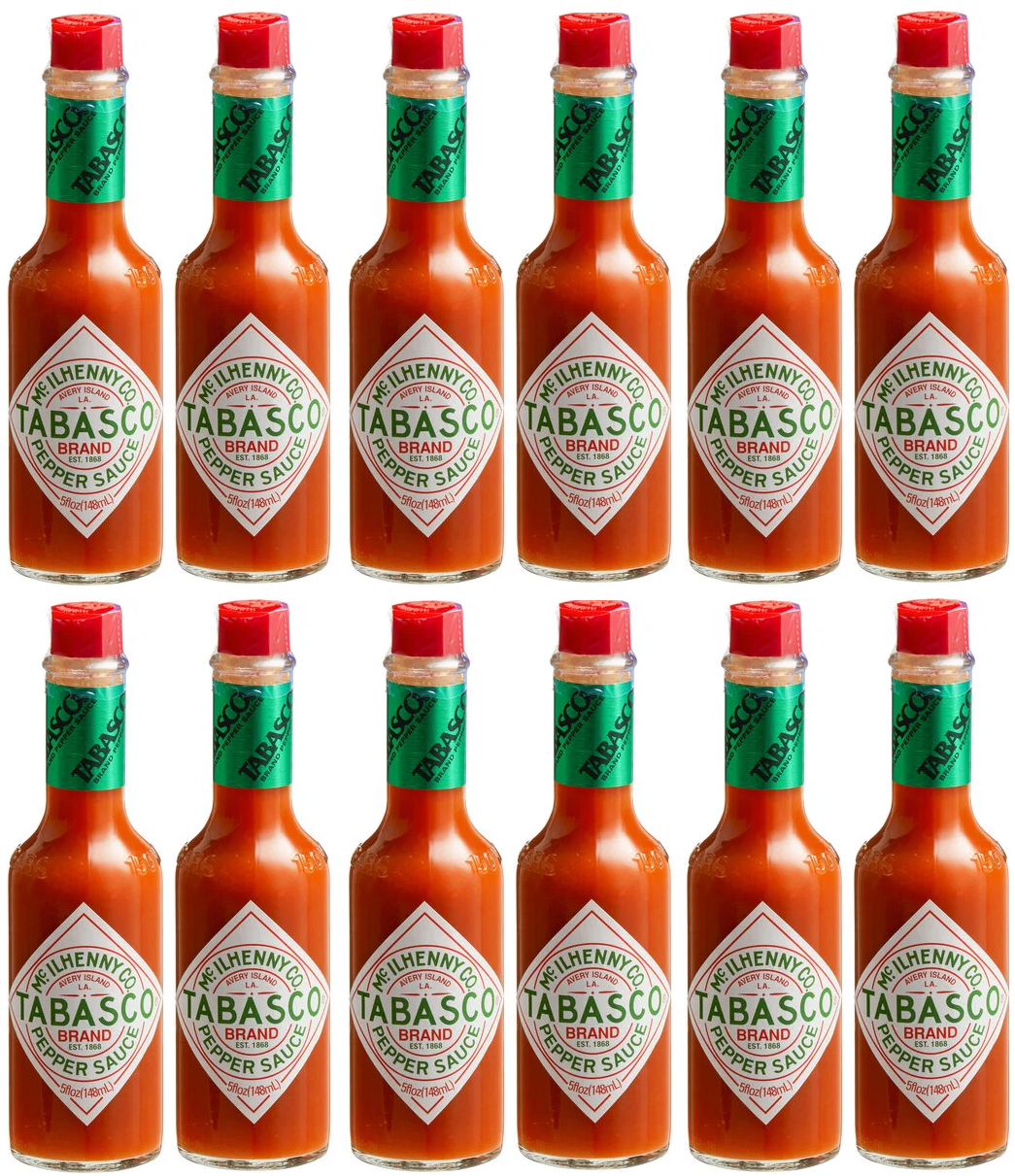 1877595 TABASCO Pepper Sauce 5 fl oz (148mL)- Case of 12, Best by: 09/2028 - Image 1