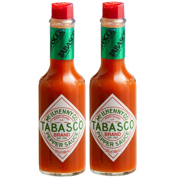 1877595 TABASCO Pepper Sauce 5 fl oz (148mL)- Pack of 2, Best by: 09/2028 - Image 1