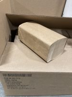 Kraft Single-Fold Paper Towels - 4,000 Count (16 Packs of 250) #8540-00-262-7178 - Image 2