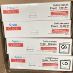 Sysco Classic Delicatessen Paper- Regular 8 in x 10.75 in, 4 Pack of 500 Count (2,000 Case)