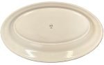 International Tableware IVE-19 Verona Platter, 15-1/2" x 10-1/2", American White with Green Band (Pack of 12) - Image 3