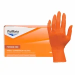 ProWorks Powder Free Nitrile Examination Gloves XXL Orange, Case of 10 Boxes (100 Count), 5 Mil (1,000 Count/Case) GL-N1050RFXX - Image 2