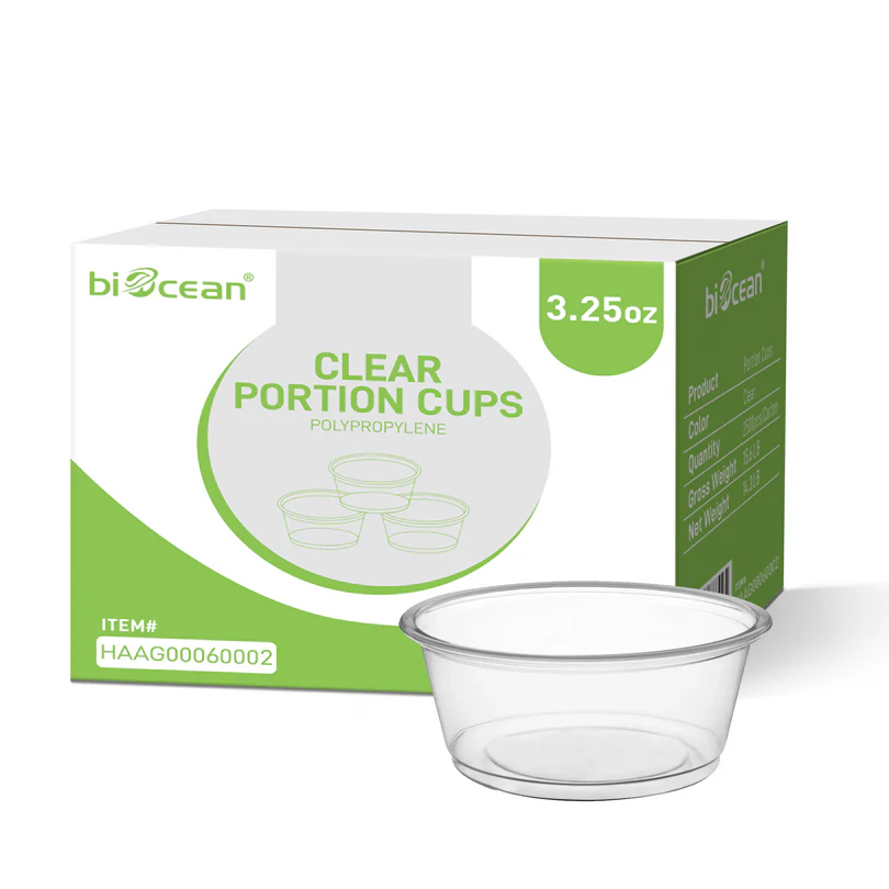 Biocean_clear_polypropylene_portion_cups Biocean clear polypropylene portion cups