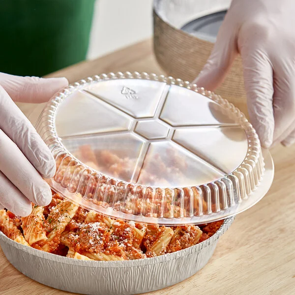 2928525 PS Plastic Lid-8'' Round- 500 Units per case - Image 1