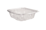 Dart ClearPac SafeSeal 24oz Flat-Lid Containers 7 1/8x 6 3/8 x1 7/8in- 200 COUNT - Image 2