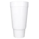 Wincup Biodegradable Foam Cups White Pedestal Cup, 44 oz- 250 per case