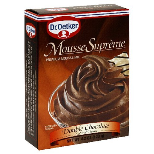 Version 1.0.0 Oetker Double Chocolate Mousse, 4.2-Ounce Boxes (Pack of 12) - Image 1