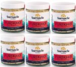 Barnacle Foods Furikake Kelp Seasoning, 2.5 oz, Seaweed Seasoning for Rice, Seafood, Meats, Salads & Popcorn- 6 Pack