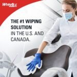 WypAll CriticalClean WetTask Wipes for Bleach, Disinfectants, and Sanitizers (06471), Center-Pull, White, Refill Only (140 Sheets/Roll, 6 Rolls, 840 Sheet Total) - Image 2