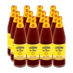 Louisiana Brand Hot Sauce, Garlic Lovers Hot Sauce, 6 FL OZ Glass Bottle (Pack of 12)