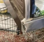 Hoshizaki HNC-120BA-L-SLH Curved Glass Refrigerated Sushi Display Case 47" - Left Side Compressor - Image 5