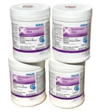 Ecolab Disinfectant 1 Wipe 6.0in x 6.75in, 220 Wipes, 4 CANS, EXP: 11/2024- 6000261