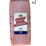 Zep Cherry Bomb Gel Hand Cleaner 4,000 mL, 2 Refills- 9542, EXP: 11/2026