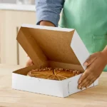 Southern Champion 9" x 9" x 2 1/2" White Pie, Bakery Box - 250/Case