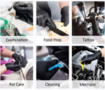 Octane Heavy Duty OHD-L Powder Free BLACK NITRILE 6 MIL- 100 Count Single Pack - Image 2