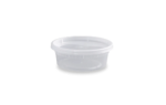 DM-8oz Deli Container Soup Cup with Lid , 240 Combo Pack (BPA FREE) - Image 2