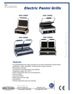 Serv-Ware Electric Panini Grills EPG-200GF - Image 3