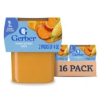Gerber 2nd Foods Sweet Potatoes & Corn, 4 Ounce Tubs, 2 Count (Pack of 8) (BEST BY: JUNE 30/2026)