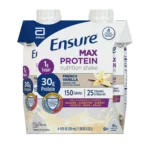 ENSURE Max Protein nutrition shake FRENCH VANILLA, 11 Fl oz- 12/case