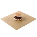 Bagcraft EcoCraft Grease Resistant Sandwich Deli Wrap 12''x12'', Natural- 5 Boxes of 1000 (5000 Case) - Image 3