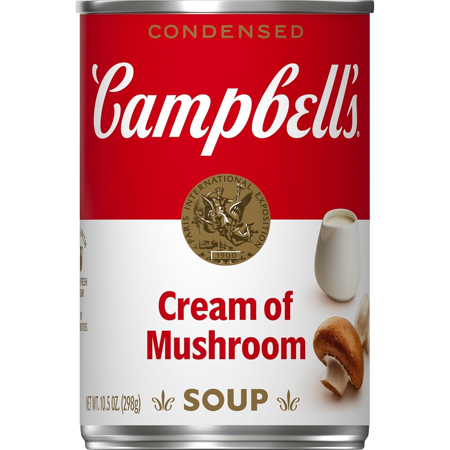 71Q9JFALJKL._SL1500_ Campbell's Condensed Cream of Mushroom 10.5 oz SOUP- 12 Cans - Image 1