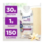 ENSURE Max Protein nutrition shake FRENCH VANILLA, 11 Fl oz- 12/case - Image 3