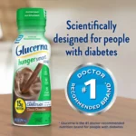 Glucerna Hunger Smart Diabetes Care Shake, Classic Chocolate, Diabetic Meal Replacement to Support Blood Sugar Management, 15g Protein, 180 Calories, Ready to Drink, 10 Fl Oz, 24 Pack - Image 3