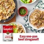 Campbell's Condensed Cream of Mushroom 10.5 oz SOUP- 12 Cans - Image 3