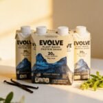 Evolve Plant Based Protein Shake, CREAMY VANILLA, 4 Pack of 11 FL OZ- 12 Count
