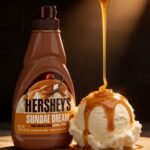 Hershey's SUNDAE DREAM Thick And Delicious CARAMEL SYRUP 15 oz, 6 Bottles/Case