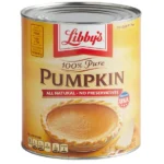 Libby's 100% Pure Pumpkin, Thanksgiving and Holiday Desserts, Pumpkin Pie Filling, Bulk, 6 lb 10 oz Can