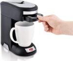 Cafe Valet "Signature" Black/Silver Single Serve Coffee Brewer-1 COUNT, Exclusively for use with Café Valet Coffee Packs- 1 COUNT - Image 3