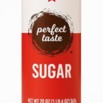 Perfect Taste Granulated Sugar – 20 oz Sugar Canister – Pure White Sugar for Coffee, Tea, Baking & Office Use – 1 Pack