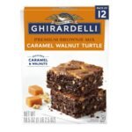 Ghirardelli Premium Brownie Mix CARAMEL WALNUT TURTLE PACK OF 6 - Image 2