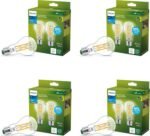 PHILIPS LED 60W A19 8-Pack Ultra Efficient Daylight LED Bulbs (5000K)