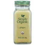 Simply Organic, Ground Ginger, Organic, 1.64 Oz -1 Pack